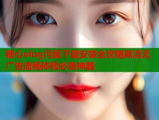 糖心vlog污版下载安装全攻略高清无广告流畅体验必备神器