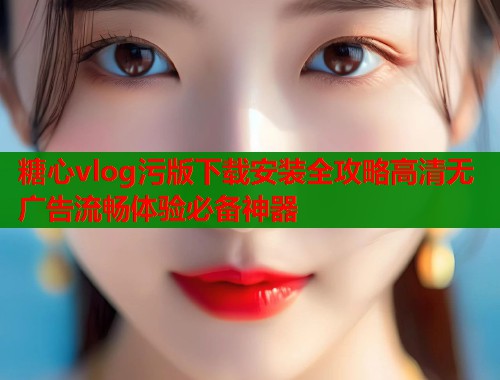糖心vlog污版下载安装全攻略高清无广告流畅体验必备神器  第1张