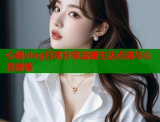 心糖vlog日常分享温暖生活点滴与心灵感悟