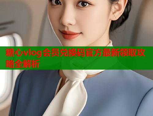 糖心vlog会员兑换码官方最新领取攻略全解析  第1张