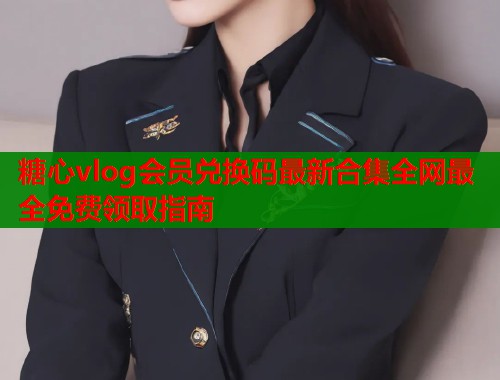 糖心vlog会员兑换码最新合集全网最全免费领取指南  第1张